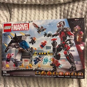 Lego Captain America Civil War Battle Building Set Marvel Superhero Collection